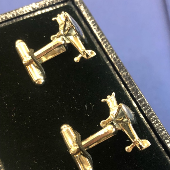 Brooks Brothers Sterling Silver Plane Cufflinks - Picture 3 of 7